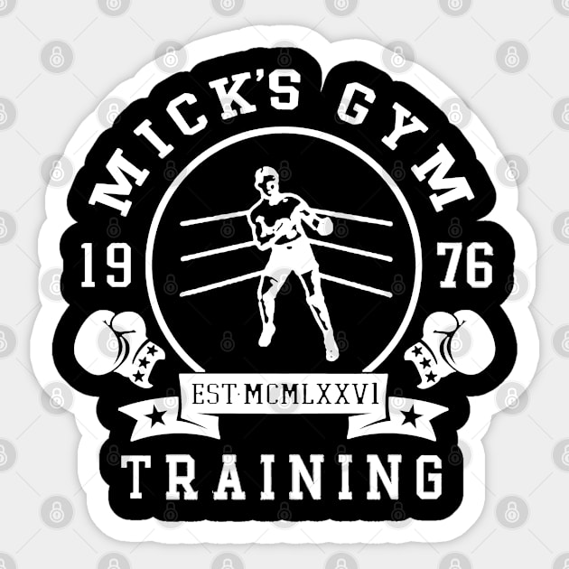 Mighty Mick's Boxing Gym Sticker by DarkStile